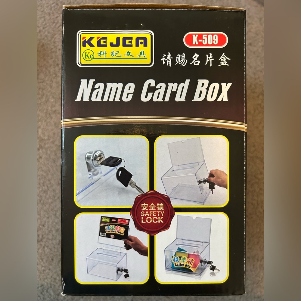 Name Card Box (NIB) - Picture 2 of 2
